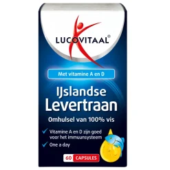 IJslandse Levertraan 60 capsules^Lucovitaal Sale