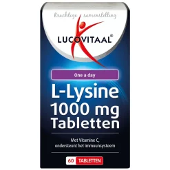 L-Lysine 1000 mg 60 tabletten^Lucovitaal Hot