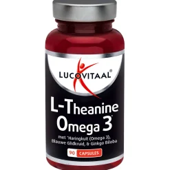 Outlet L-theanine Omega 3 90 capsules Rustgevend & Slapen