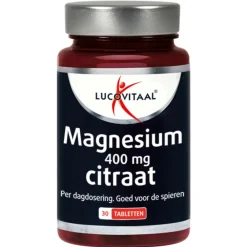 Magnesium Citraat 400mg 30 tabletten^Lucovitaal New