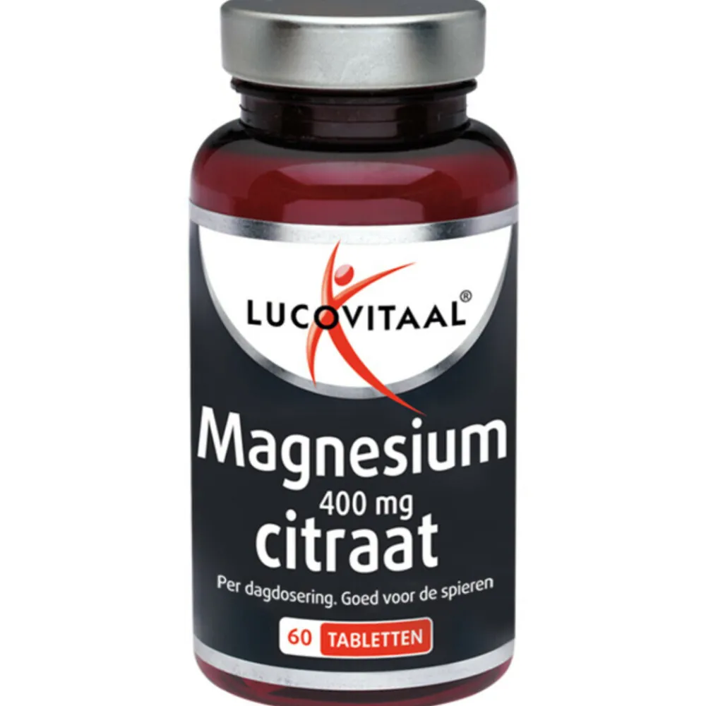 Outlet Magnesium Citraat 400mg 60 tabletten Mineralen