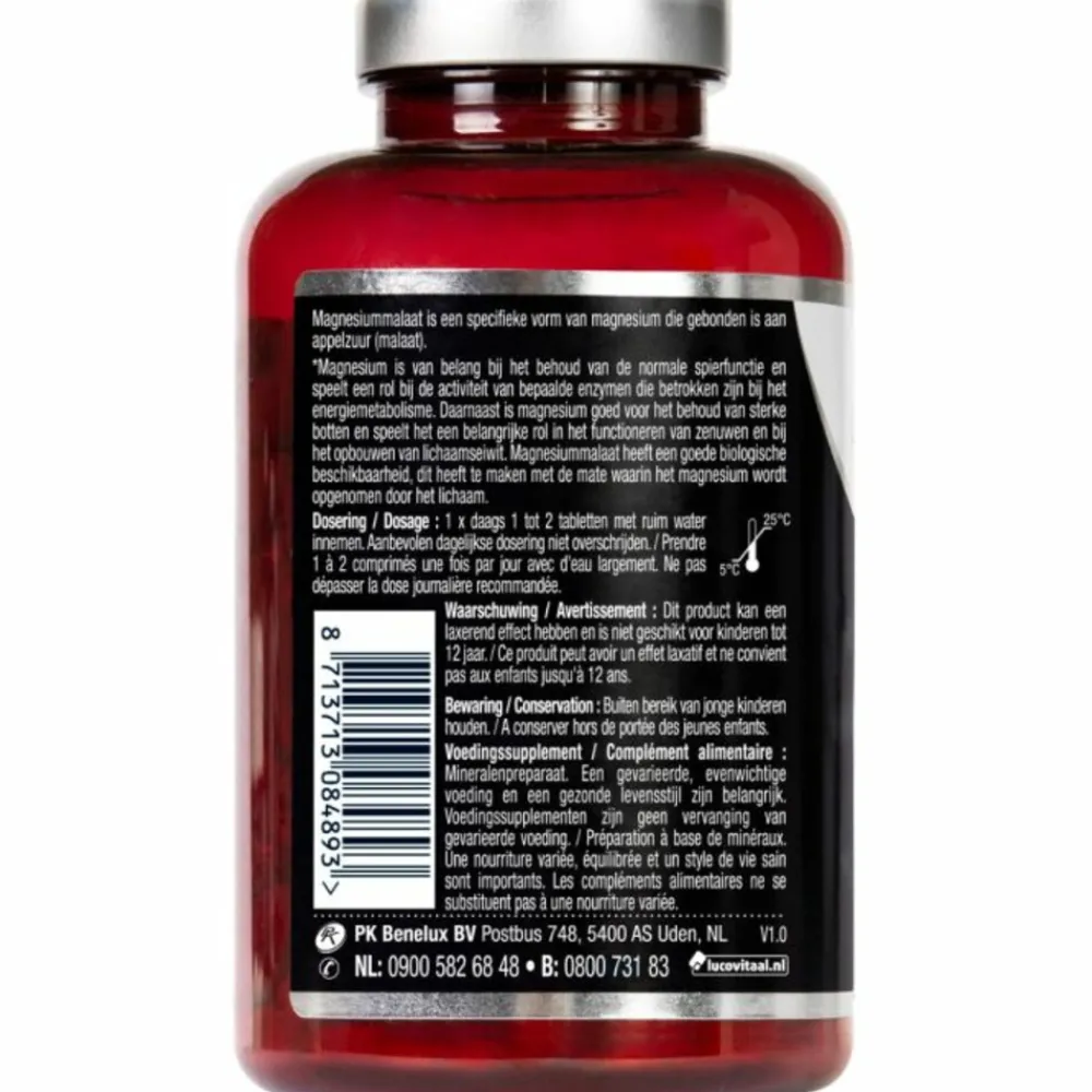 Best Magnesium Malaat 90 tabletten Mineralen