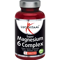 Mineralen<Lucovitaal Magnesium Super 6 Complex 90 tabletten