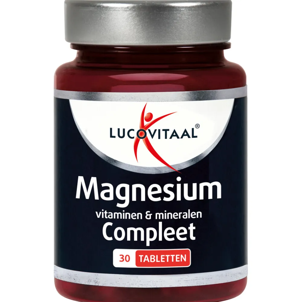 Mineralen<Lucovitaal Magnesium Vitamine en Mineralen Compleet 30 tabletten