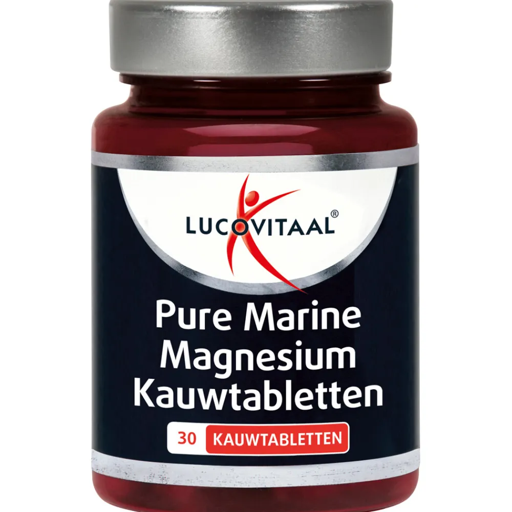 Online Marine Magnesium 30 kauwtabletten Mineralen
