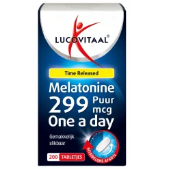 Speciale Bestanddelen<Lucovitaal Melatonine Puur 0,299mg Time Released 200 tabletten