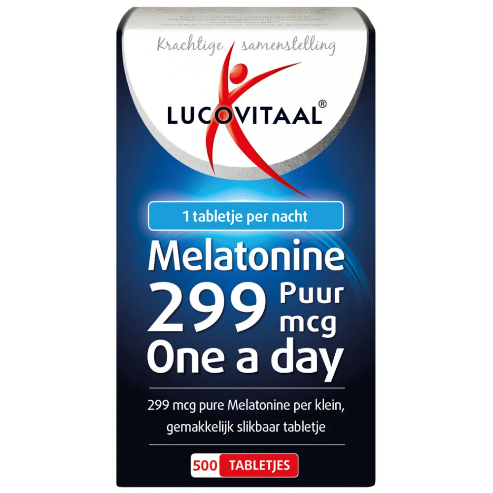 Speciale Bestanddelen<Lucovitaal Melatonine Puur 0.299mg 500 tabletten