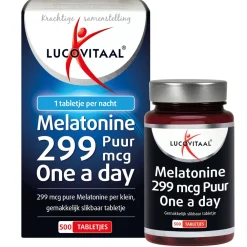 Speciale Bestanddelen<Lucovitaal Melatonine Puur 0.299mg 500 tabletten