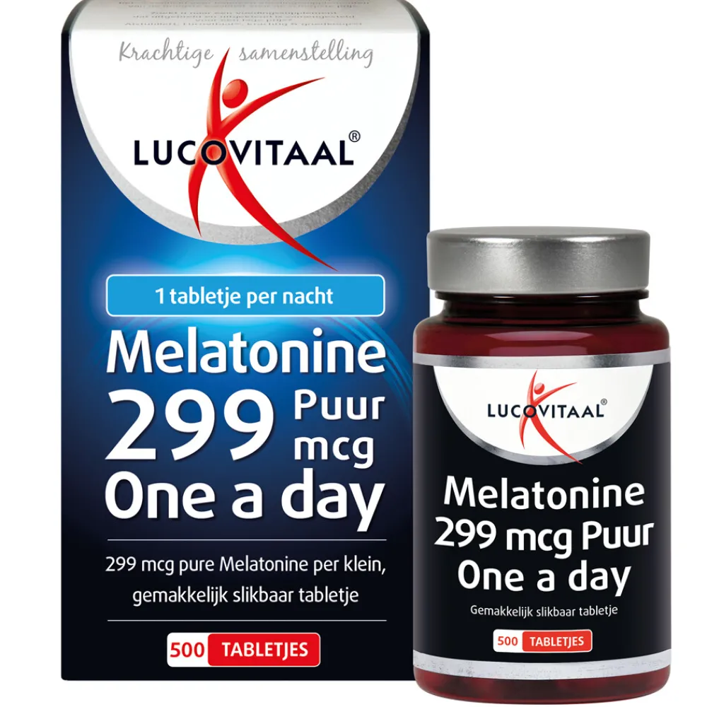 Speciale Bestanddelen<Lucovitaal Melatonine Puur 0.299mg 500 tabletten