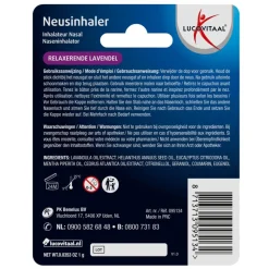 Clearance Neusinhaler Vrijer Ademen Relaxerende Lavendel 1 gr Luchtwegen & Keel