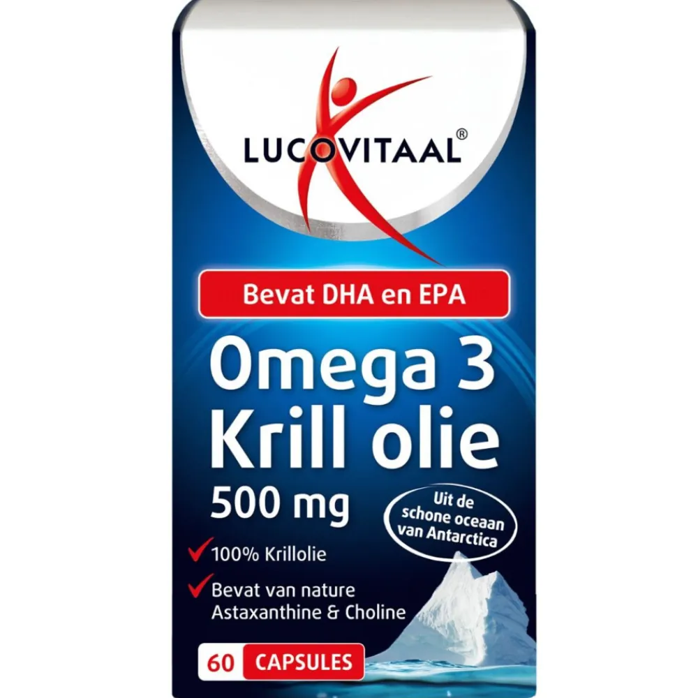 Speciale Bestanddelen<Lucovitaal Omega 3 Krill olie 500 mg 60 capsules