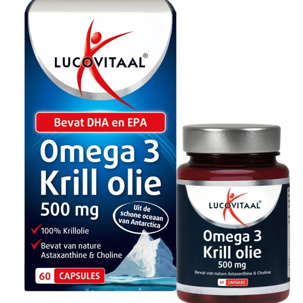 Speciale Bestanddelen<Lucovitaal Omega 3 Krill olie 500 mg 60 capsules
