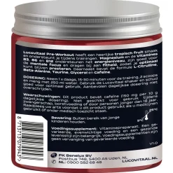 Sportvoeding & Drank<Lucovitaal Pre-Workout Tropisch Fruit 200 gr