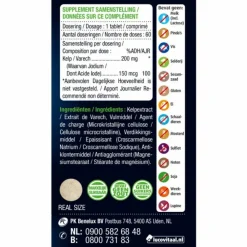 Best Pure Kelp 60 tabletten Mineralen