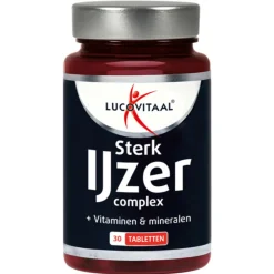 Mineralen<Lucovitaal Sterk IJzer Complex 30 tabletten