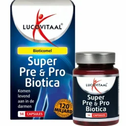 Speciale Bestanddelen<Lucovitaal Super Pre & Probiotica 120 Miljard Bacteriën 14 capsules