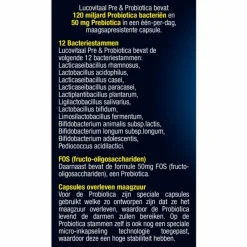 Speciale Bestanddelen<Lucovitaal Super Pre & Probiotica 120 Miljard Bacteriën 14 capsules