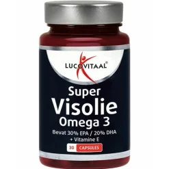 Speciale Bestanddelen|Hart, Bloed & Cholesterol<Lucovitaal Super Visolie Omega 3-6 30 capsules