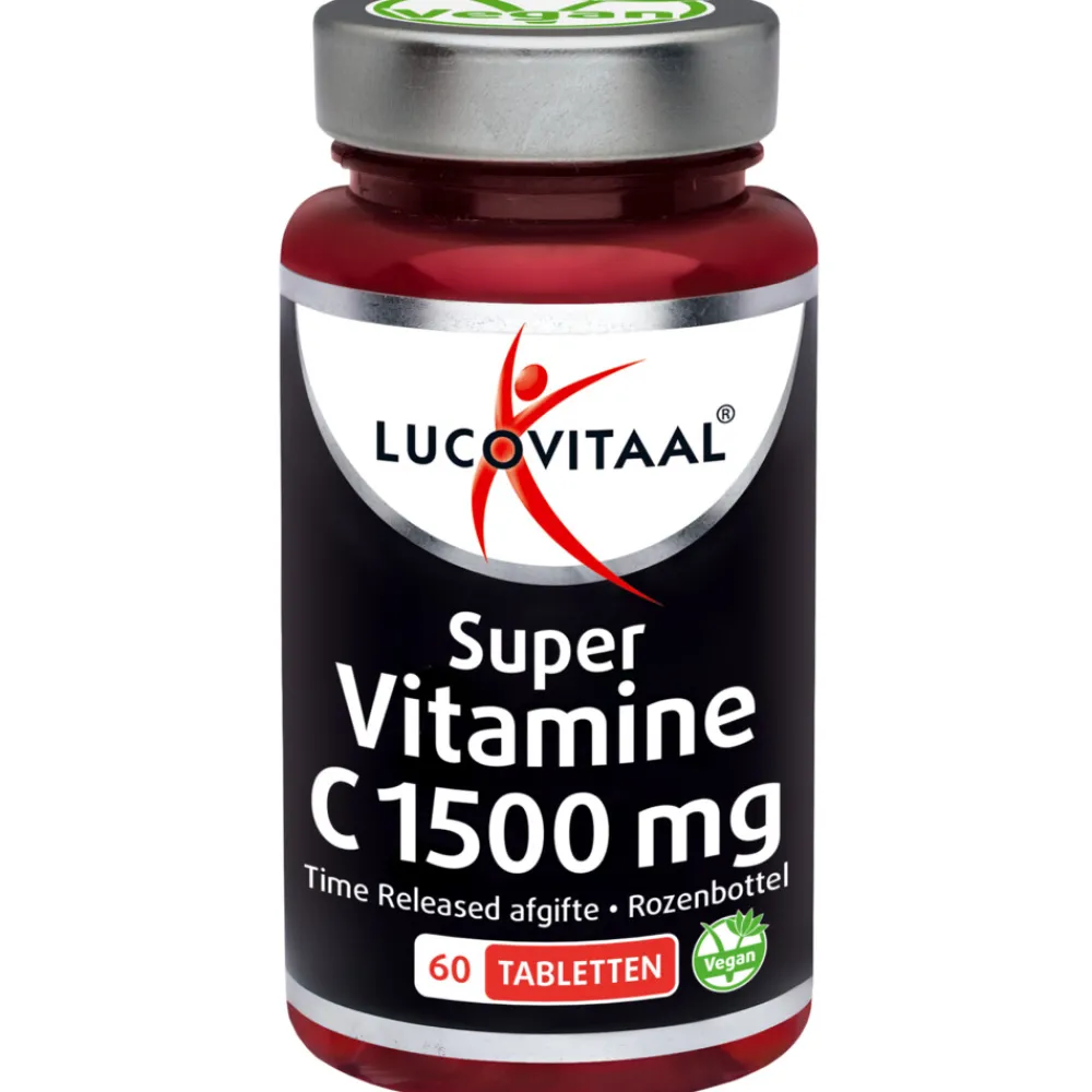 Super Vitamine C1500 Time Released 60 tabletten^Lucovitaal Best