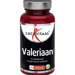 Rustgevend & Slapen<Lucovitaal Valeriaan 200 mg 60 capsules