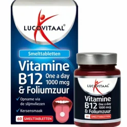 Vitamine B12 & Foliumzuur 60 smelttabletten^Lucovitaal Outlet