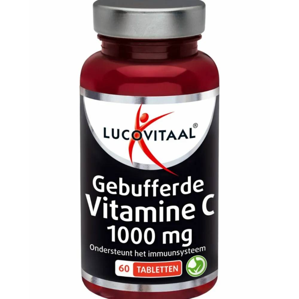 Vitaminen<Lucovitaal Vitamine C Gebufferd 60 tabletten