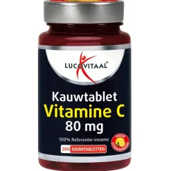 Vitamine C 80mcg Kauwtablet Citroen 200 tabletten^Lucovitaal Clearance