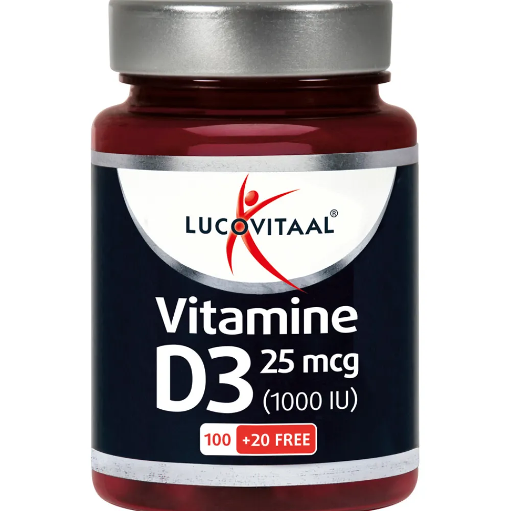 Hot Vitamine D3 25mcg 120 capsules Vitaminen
