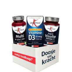 Voordeelbox Vitaal 65+ 3 stuks^Lucovitaal Clearance
