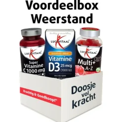 Weerstand & Energie<Lucovitaal Voordeelbox Weerstand 3 stuks