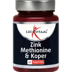Zink Methionine & Koper 60 tabletten^Lucovitaal Clearance
