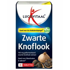 Zwarte Knoflook 30 tabletten Hart, Bloed & Cholesterol