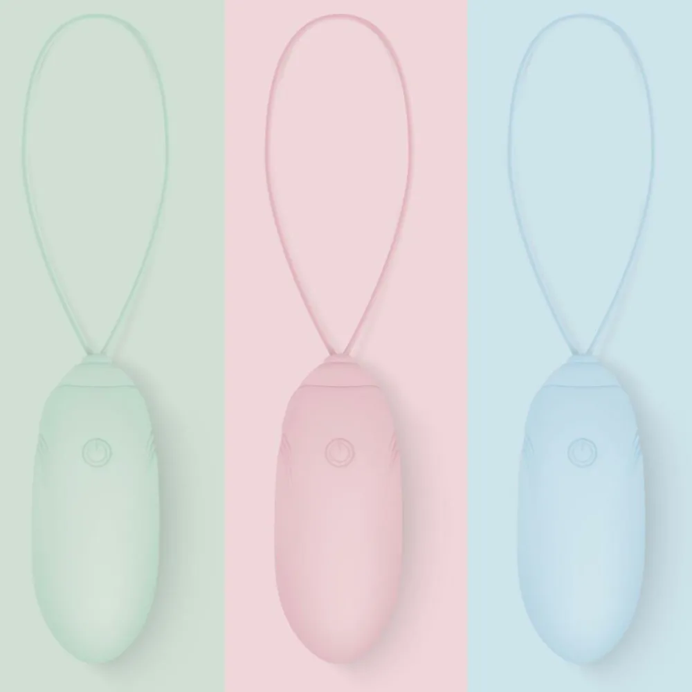 Online Oplaadbaar Vibrerend Eitje Groen Voor Haar