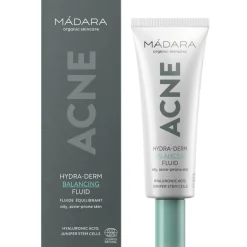 Dag- & Nachtcrème<Madara Acne Hydra-Derm-Fluïde Voor Behoud Van De Vochtbalans 40 ml