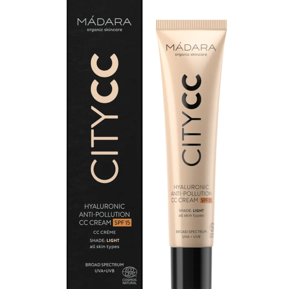 Bb- & Cc-Cream<Madara City CC Hyaluronic Anti-Pollution CC-Crème SPF 15 Light 40 ml