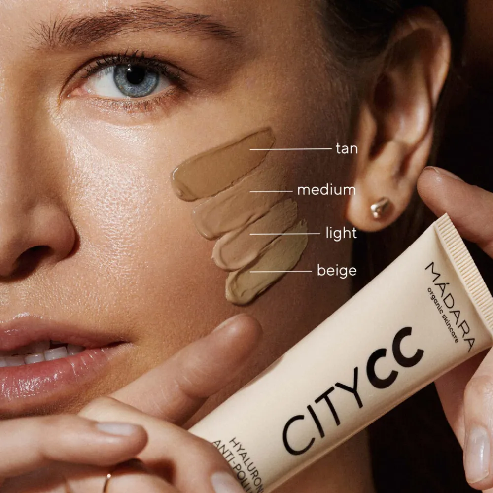 Bb- & Cc-Cream<Madara City CC Hyaluronic Anti-Pollution CC-Crème SPF 15 Light 40 ml