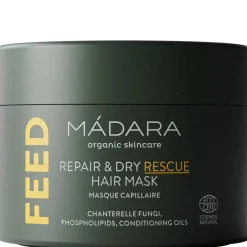 Feed Repair & Dry Rescue-Haarmasker 180 ml^Madara Discount