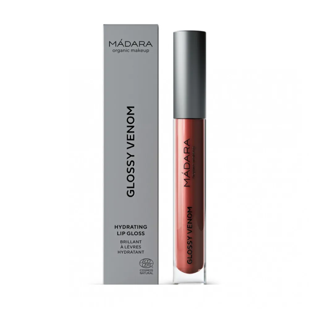 Lipgloss<Madara Glossy Venom Lipgloss 75 Vegan Red 4 ml