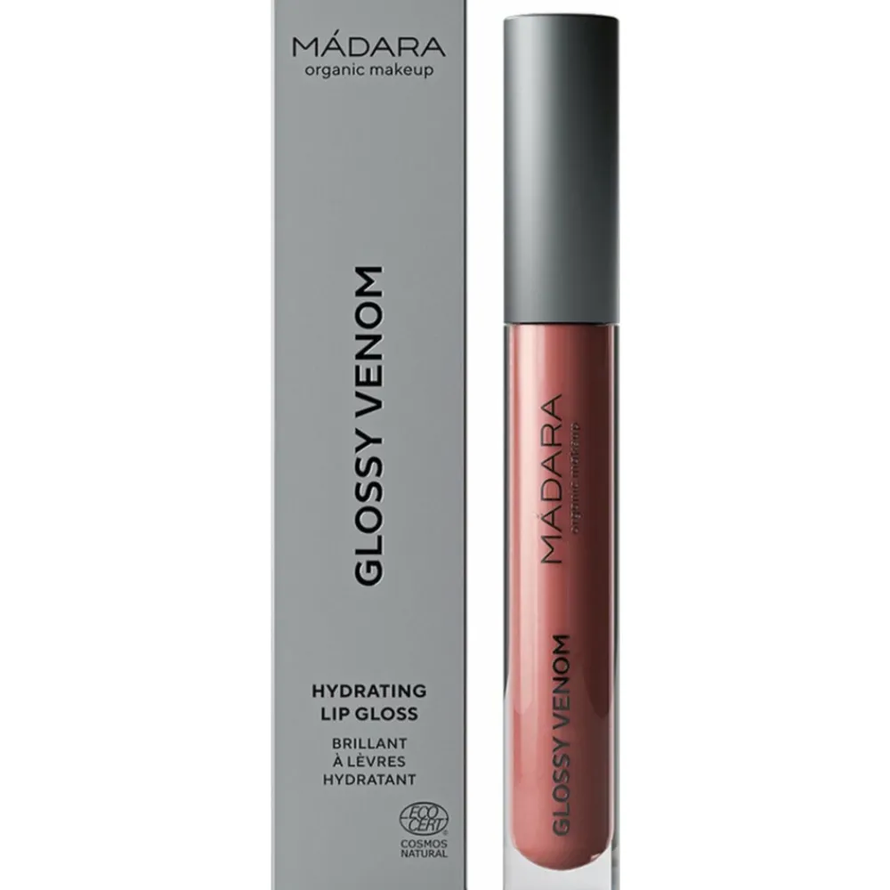 Lipgloss<Madara Glossy Venom Lipgloss 73 Magnetic Nude 4 ml