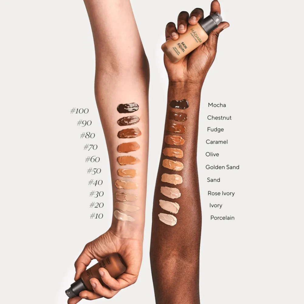 Foundation<Madara Skin Equal Soft Glow Foundation SPF 15 20 Ivory 30 ml