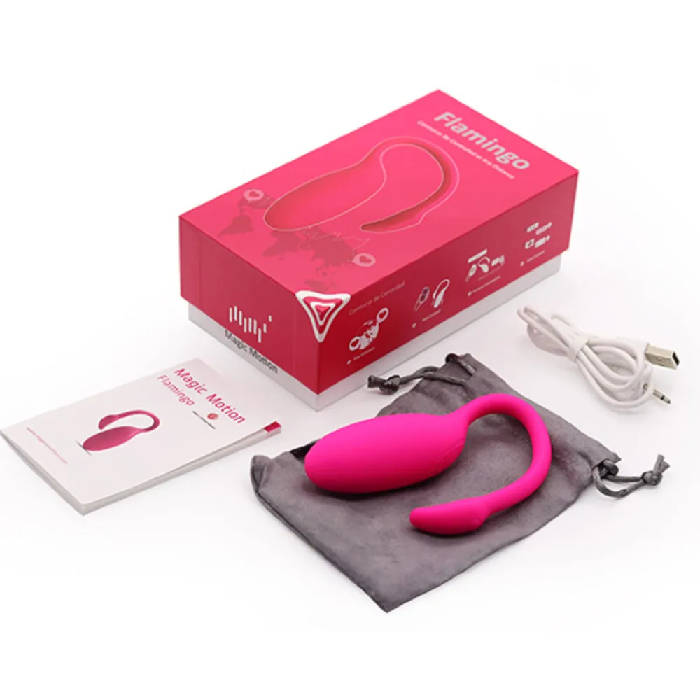 Voor Haar<Magic Motion Flamingo Vibrerende Bullet App Bedienbare App Bedienbare
