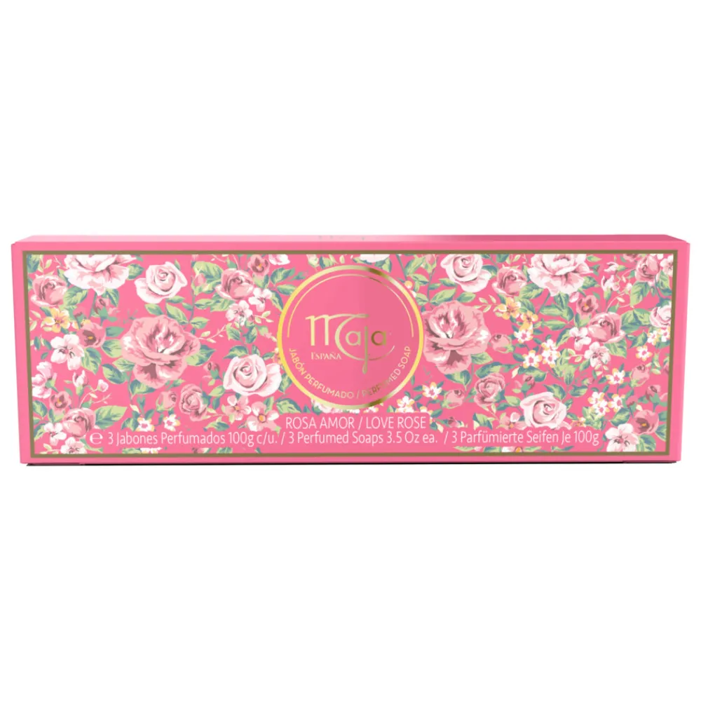 Handverzorging<Maja Love Rose Zeep 3x 100 gr