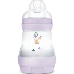 Best Babyfles Easy Start Anti-Colic Matt Lila 0+ mnd 160 ml Flessen & Spenen
