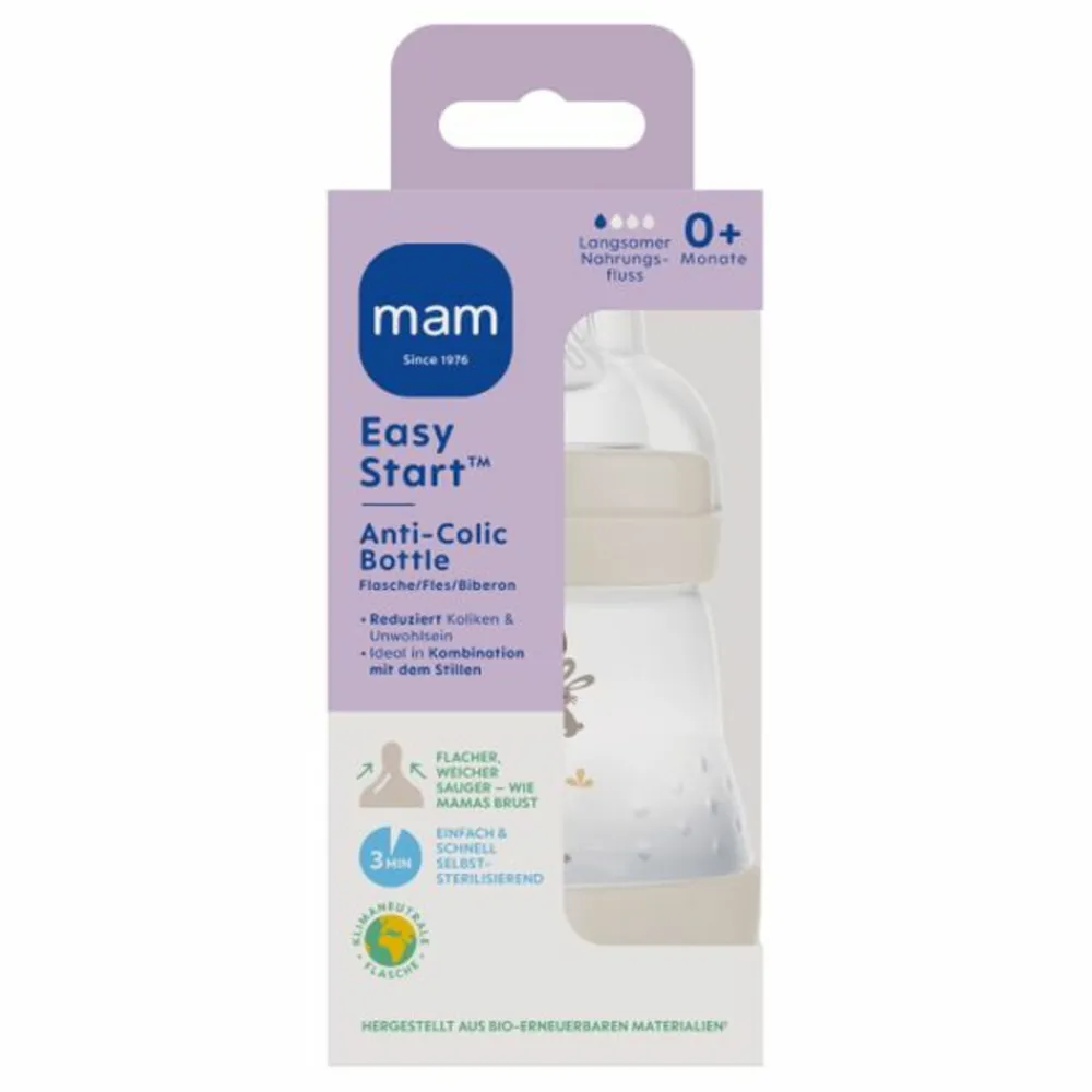 New Babyfles Easy Start Anti-Colic 0+ mnd 160 ml Flessen & Spenen