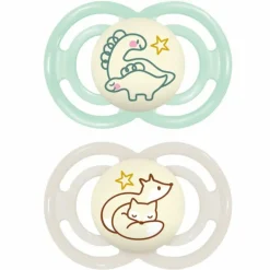 Clearance Fopspeen Perfect Night Silikon 16+ mnd Universeel 2 stuks Flessen & Spenen