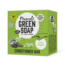 New Marcel's Green Soap Conditioner Bar Tonka & Muguet 60 gr Conditioner
