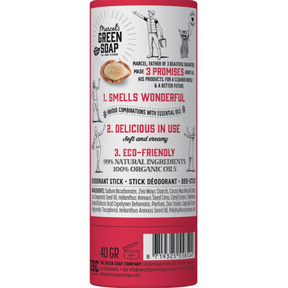 Marcel's Green Soap Deodorant Stick Argan & Oudh 40 gr Deodorant