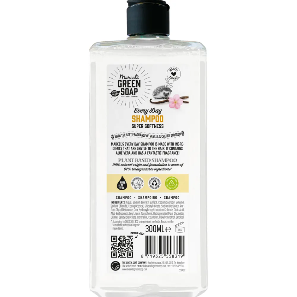 Marcel's Green Soap Every Day Shampoo Vanilla & Cherry Blossom 300 ml^Marcels Green Soap Sale