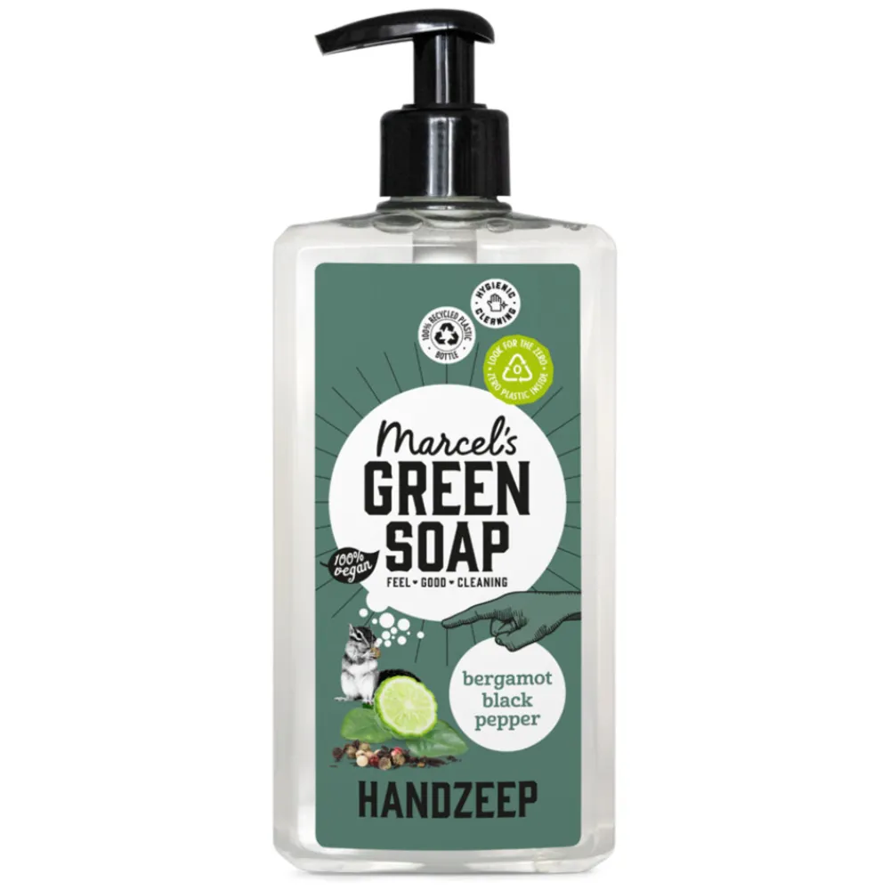 Hot Marcel's Green Soap Handzeep Bergamot & Black Pepper 500 ml Keukenartikelen