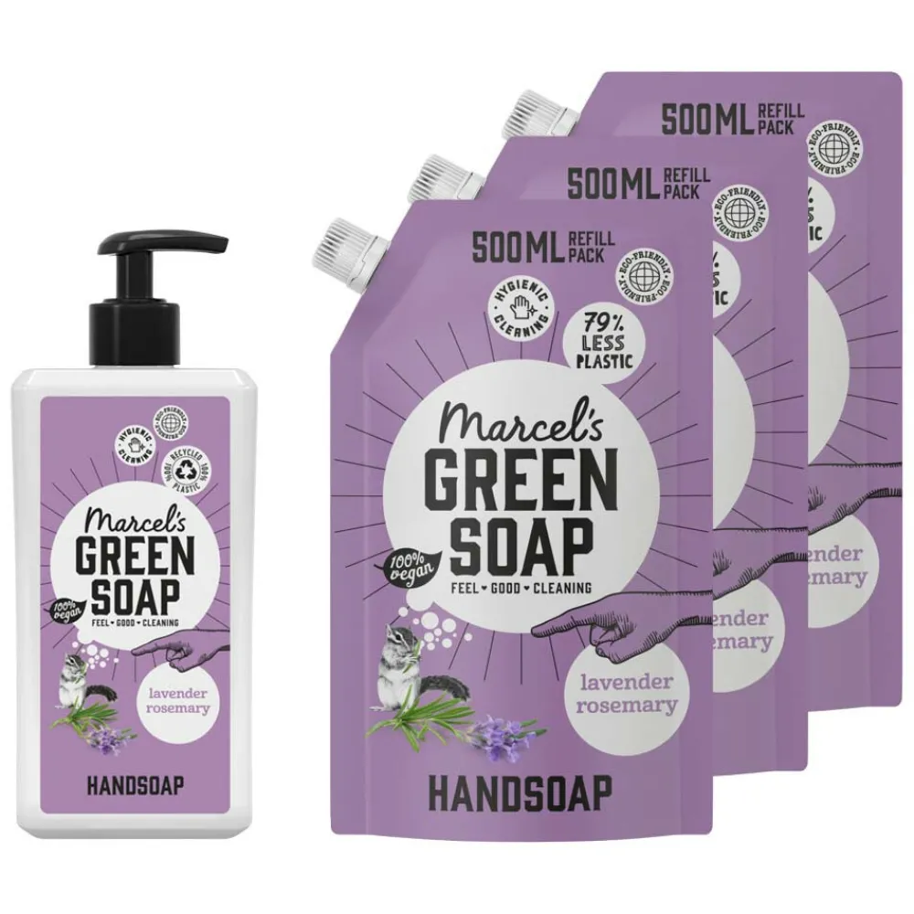 Online Marcel's Green Soap Lavendel & Rozemarijn Handzeep Pakket Keukenartikelen